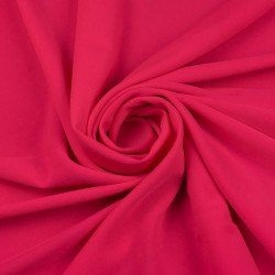 Tkanina Krepa Francuska kolor neonowy różowy