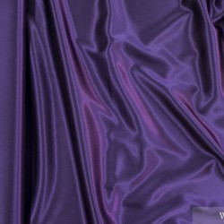 Tkanina satyna - purpurowy