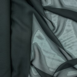 Tkanina szyfon kolor czarny