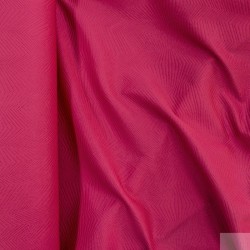 Tkanina Pikowana - czerwony, wzorzysty