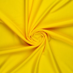Dzianina lycra elastyczna kolor żółty