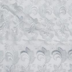 GIP020 | koronka gipiura na tiulu - ecru - 1
