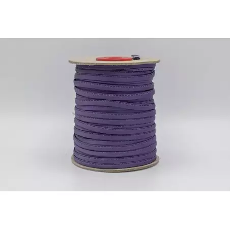 KAT17006 | LAMÓWKA ATŁASOWA MAKARON 5 mm  FIOLETOWY - 1