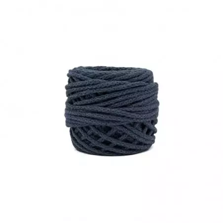KAT17533 | SZNUREK DO MAKRAMY BAWEŁENKA 450 CIEMNY JEANS - 1