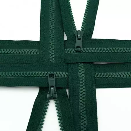 YKK001265 | Zamek kostkowy rozdzielczy kolor 890 butelkowa zieleń 45 cm - 1