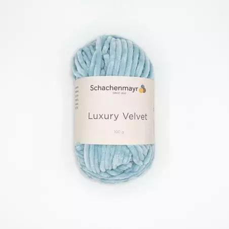 KAT20560 | WŁÓCZKA LUXURY VELVET 53 TURKUSOWY - 1
