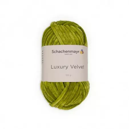 KAT20561 | WŁÓCZKA LUXURY VELVET 72 WIOSENNA ZIELEŃ - 1