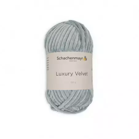 KAT20552 | WŁÓCZKA LUXURY VELVET 90 POPIELATY - 1