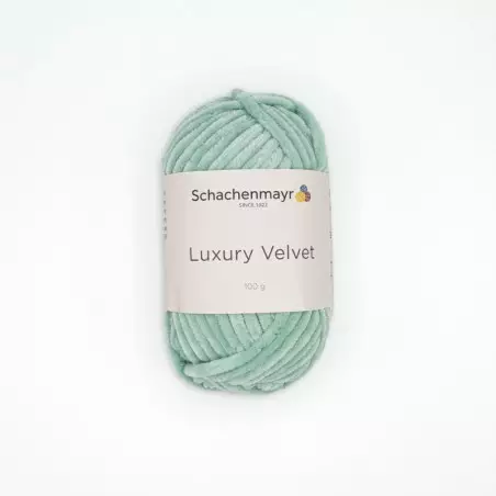 KAT20556 | WŁÓCZKA LUXURY VELVET 60 MIĘTOWY - 1