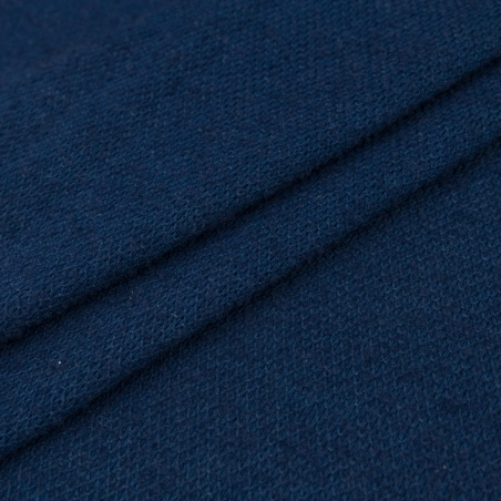 SALE.DZIA097 | Dzianina swetrowa granatowy - 1