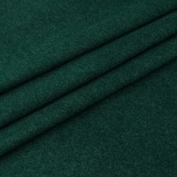 SALE.DZIA130 | Dzianina drapana ciemny zielony - 1