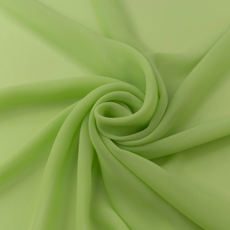 SZY034 | Szyfon materiał kolor limonkowy - 1